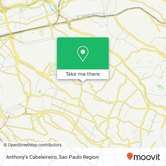 Anthony's Cabeleireiro map
