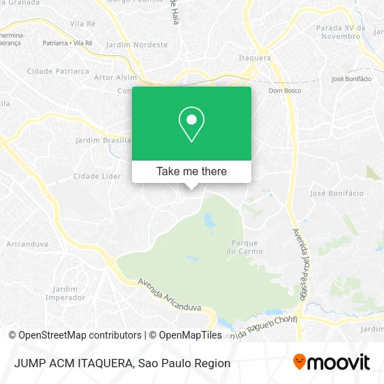 JUMP ACM ITAQUERA map