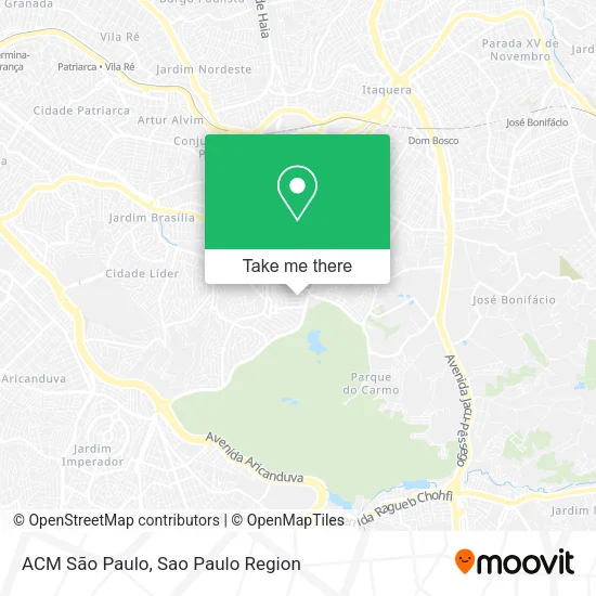 ACM São Paulo map