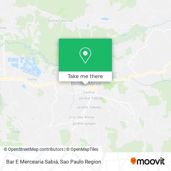 Bar E Mercearia Sabiá map