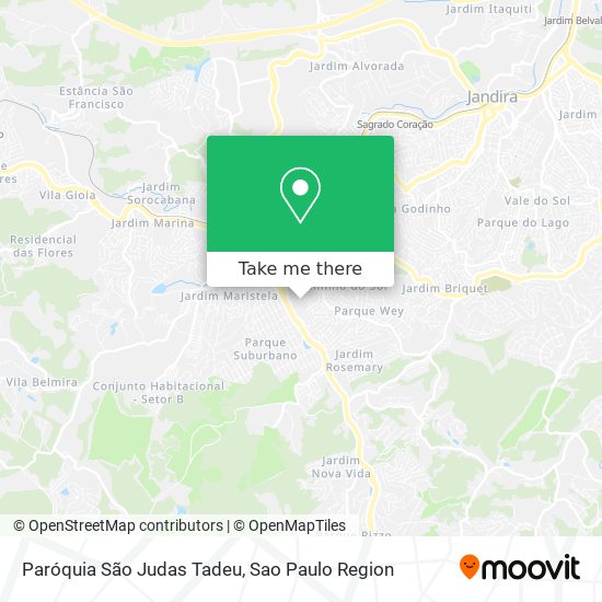 Paróquia São Judas Tadeu map
