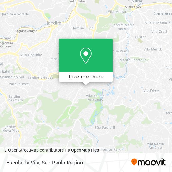 Escola da Vila map