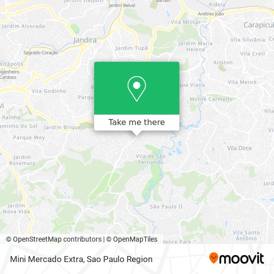 Mini Mercado Extra map