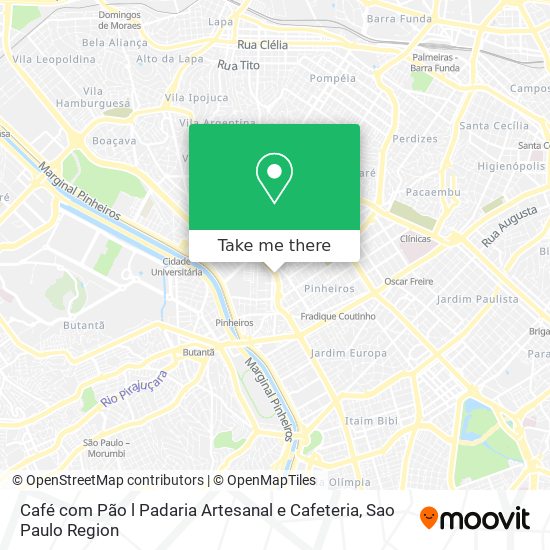 Café com Pão l Padaria Artesanal e Cafeteria map