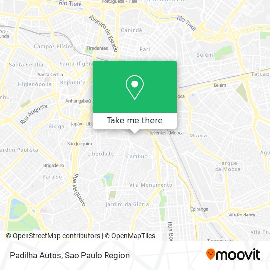 Padilha Autos map