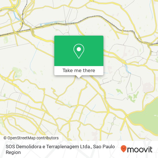 SOS Demolidora e Terraplenagem Ltda. map