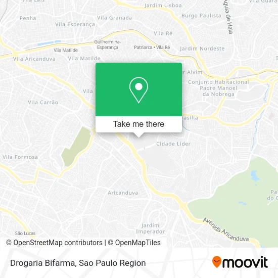 Drogaria Bifarma map