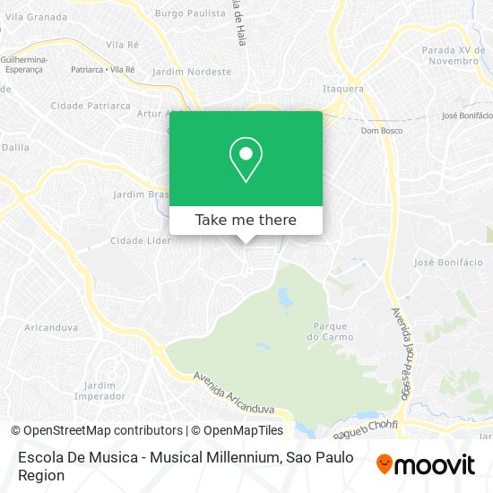 Escola De Musica - Musical Millennium map