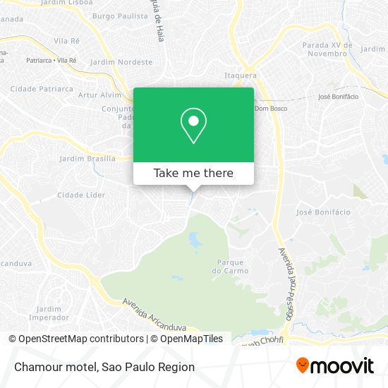 Mapa Chamour motel
