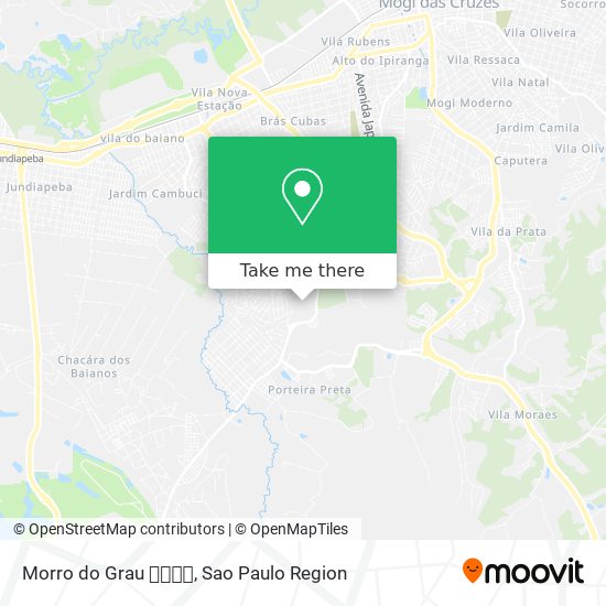 Morro do  Grau 👣⛺🌋🗻 map