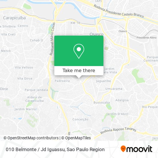 Mapa 010 Belmonte / Jd Iguassu