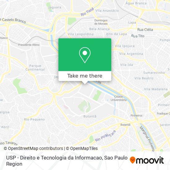 USP - Direito e Tecnologia da Informacao map