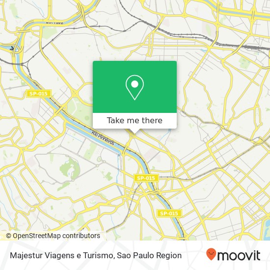 Majestur Viagens e Turismo map