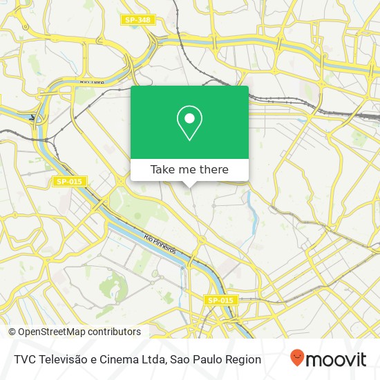 TVC Televisão e Cinema Ltda map