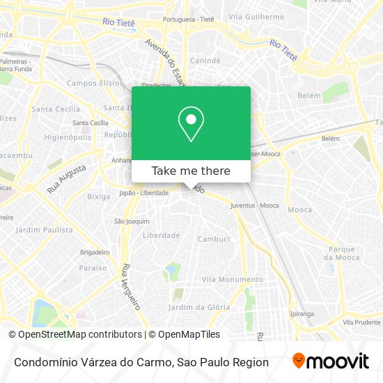 Condomínio Várzea do Carmo map