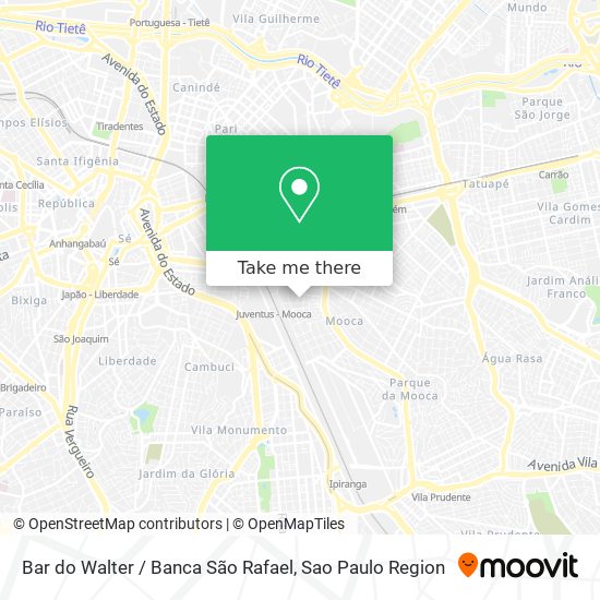 Mapa Bar do Walter / Banca São Rafael