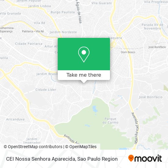 CEI Nossa Senhora Aparecida map