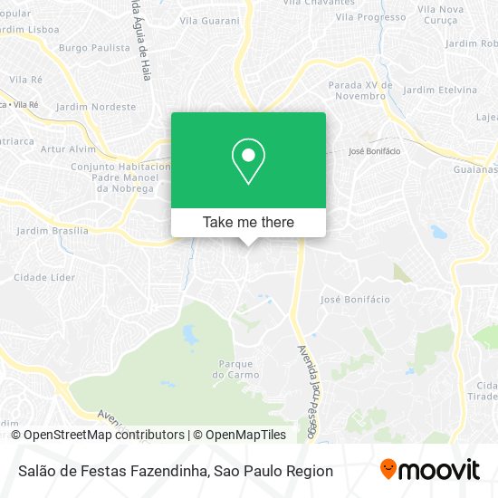 Salão de Festas Fazendinha map