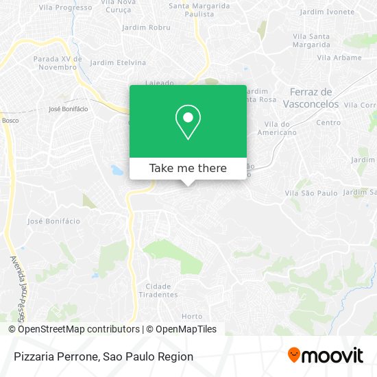 Pizzaria Perrone map