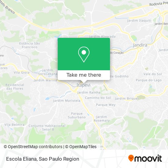 Escola Eliana map