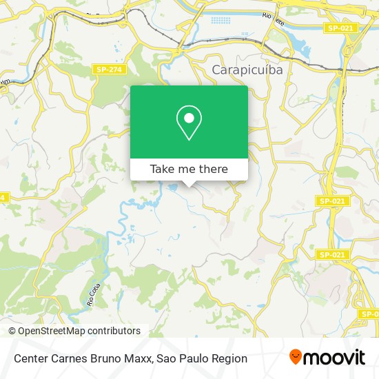 Center Carnes Bruno Maxx map