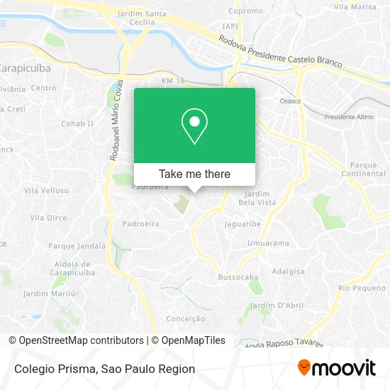Colegio Prisma map