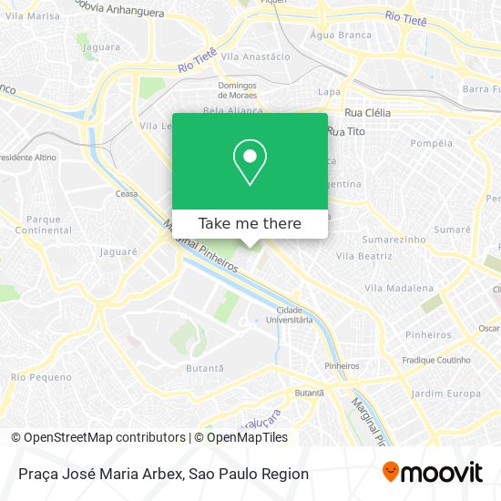 Praça José Maria Arbex map