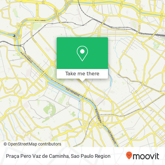 Praça Pero Vaz de Caminha map