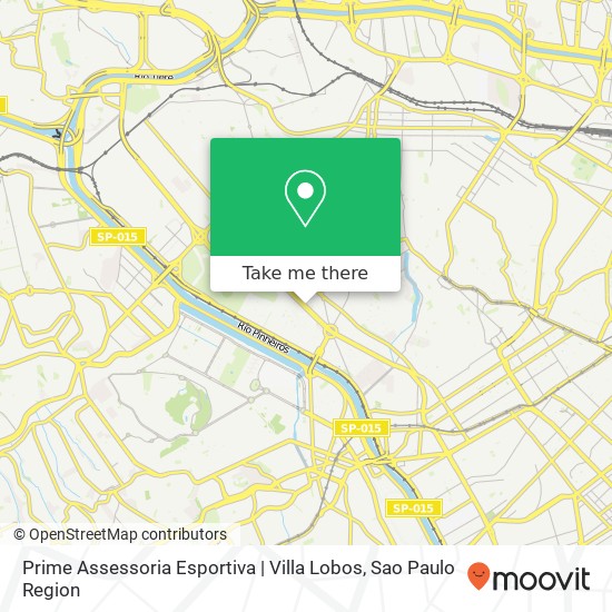 Prime Assessoria Esportiva | Villa Lobos map