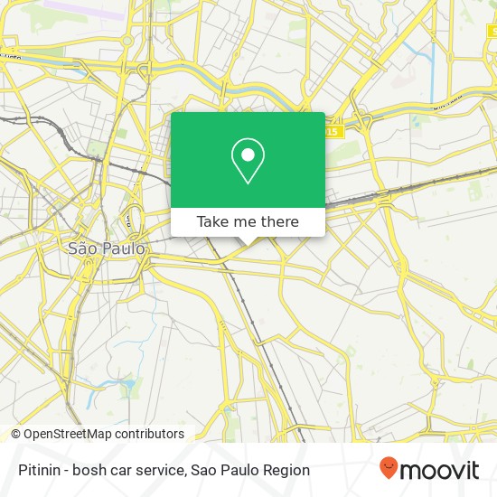 Pitinin - bosh car service map