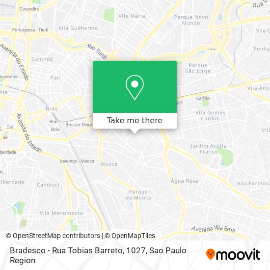 Bradesco - Rua Tobias Barreto, 1027 map