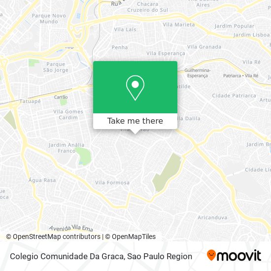 Colegio Comunidade Da Graca map