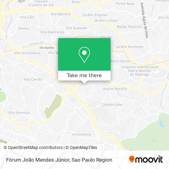 Fórum João Mendes Júnior map