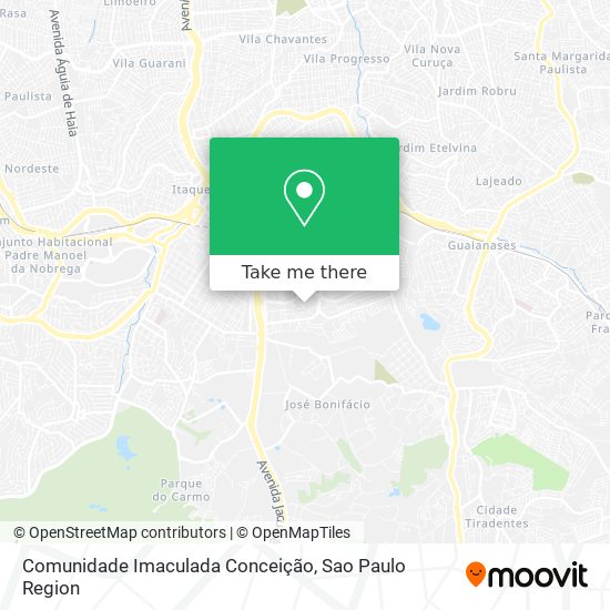 Comunidade Imaculada Conceição map