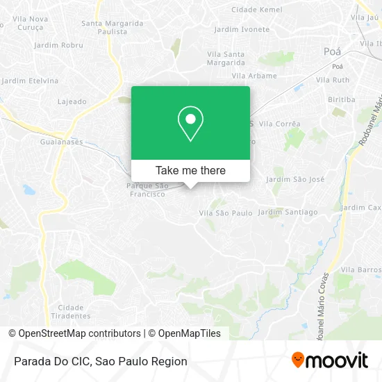 Parada Do CIC map