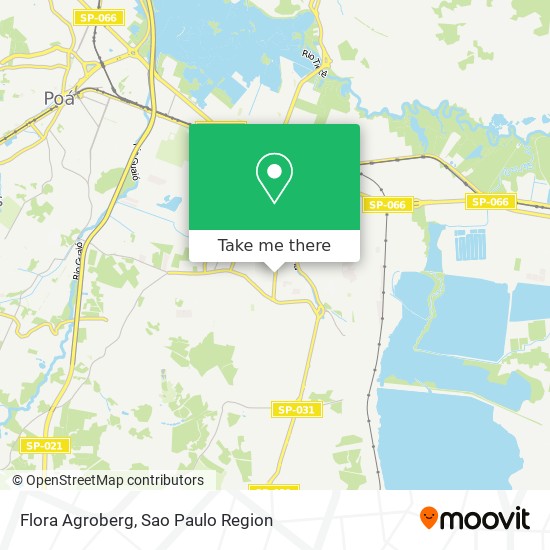 Flora Agroberg map
