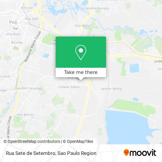 Mapa Rua Sete de Setembro