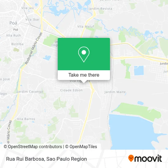 Rua Rui Barbosa map