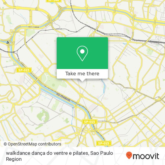 walkdance dança do ventre e pilates map