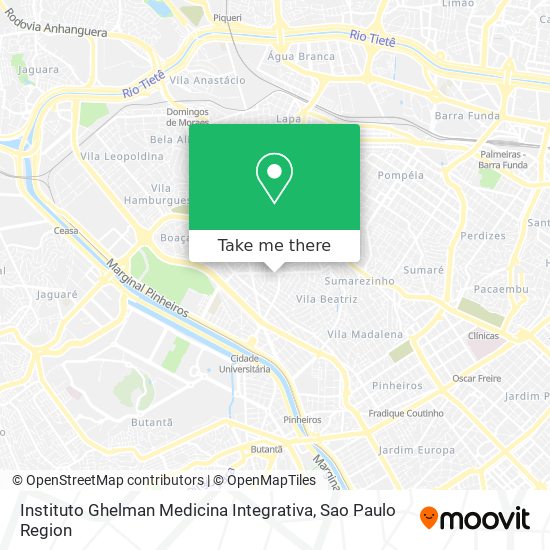 Instituto Ghelman Medicina Integrativa map