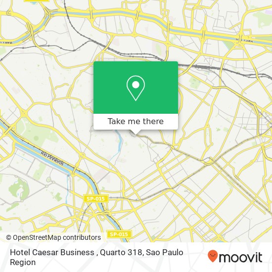 Hotel Caesar Business , Quarto 318 map