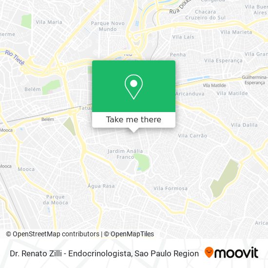 Dr. Renato Zilli - Endocrinologista map