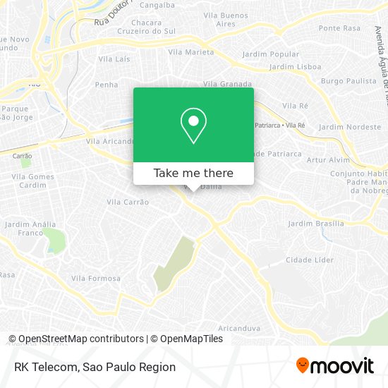 RK Telecom map