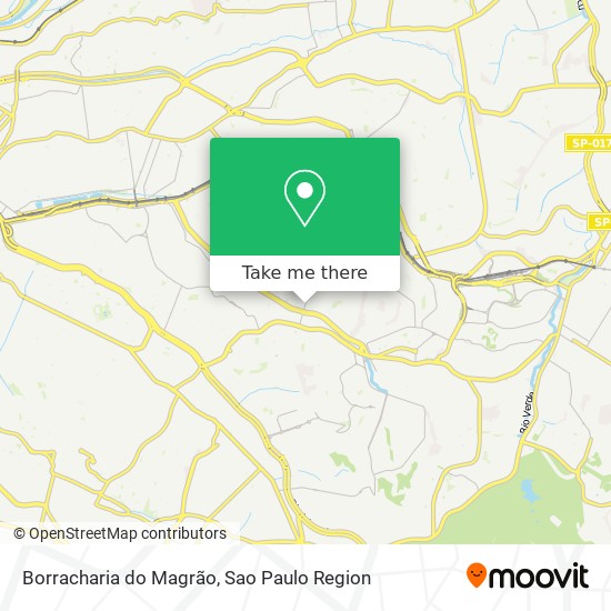 Borracharia do Magrão map