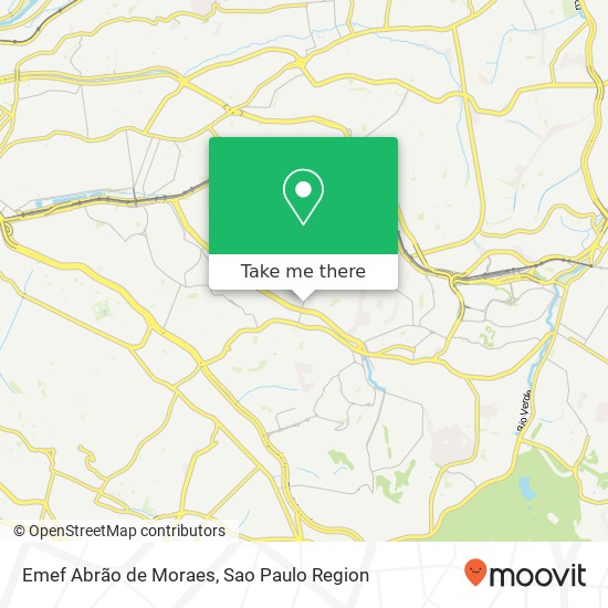 Emef Abrão de Moraes map