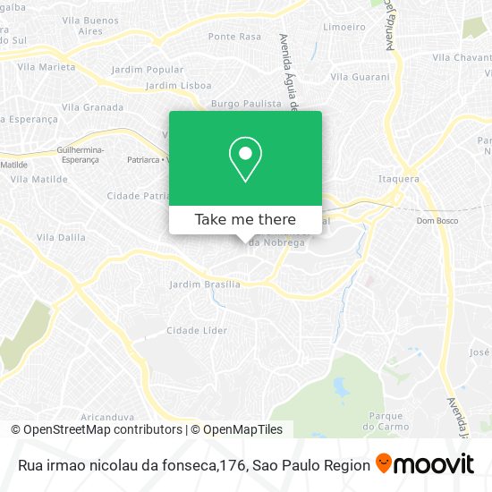 Mapa Rua irmao nicolau da fonseca,176