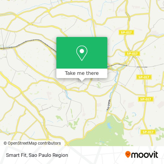 Mapa Smart Fit