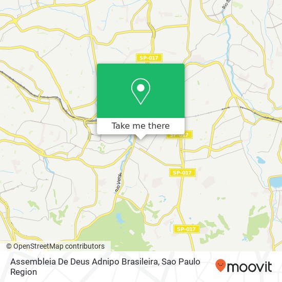 Assembleia De Deus Adnipo Brasileira map