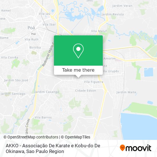 AKKO - Associação De Karate e Kobu-do De Okinawa map