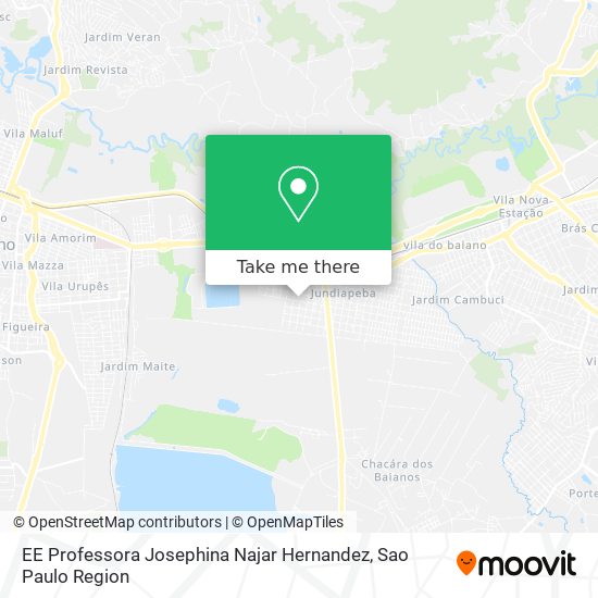 EE Professora Josephina Najar Hernandez map